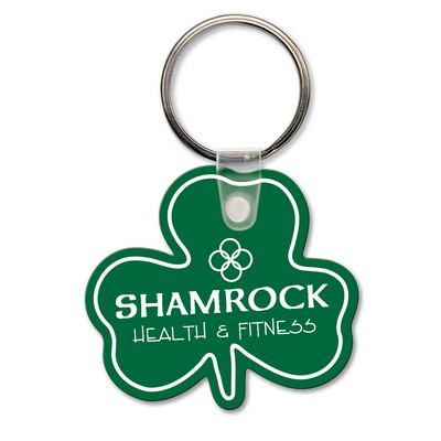 Shamrock Key Tag (Spot Color)